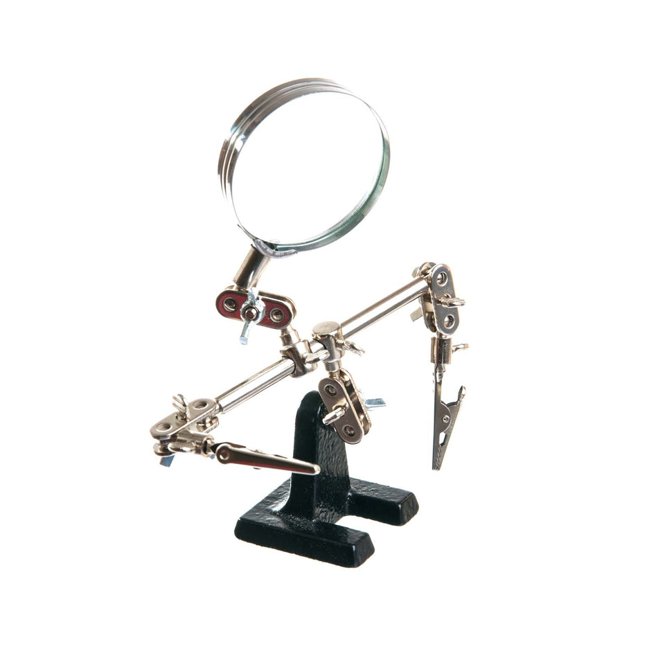 Hands Free. Magnifier Helping Hand Magnifying Glass