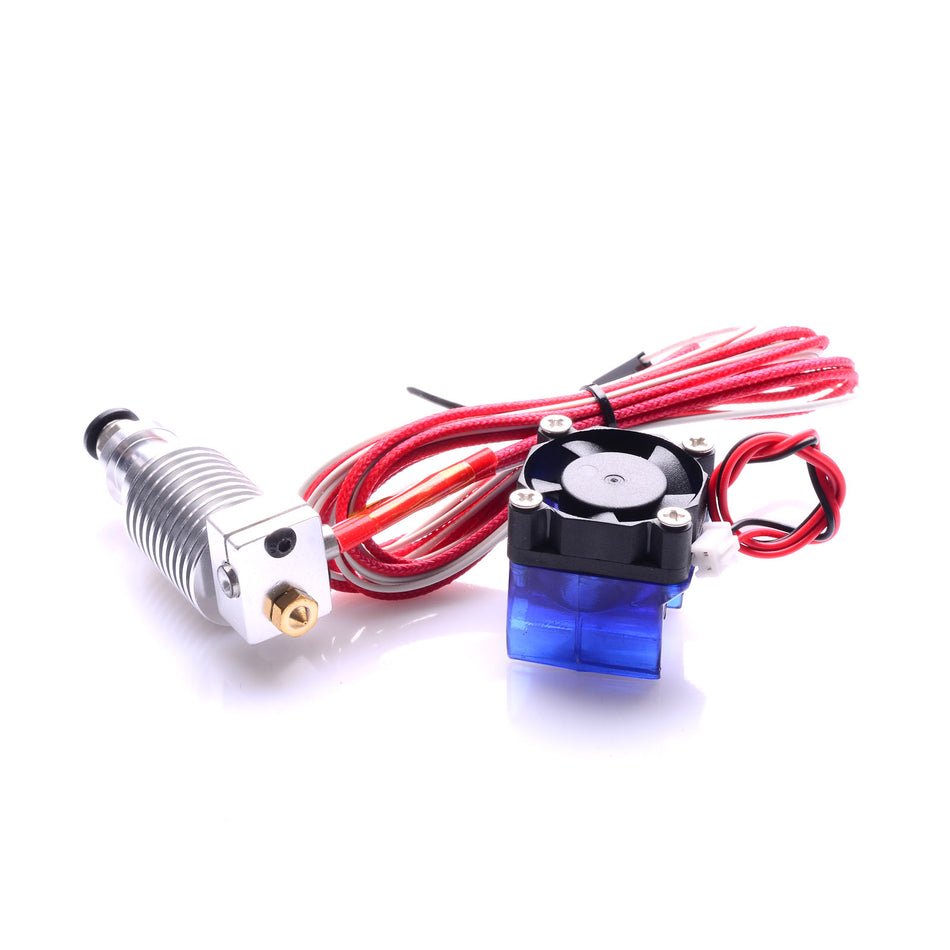 PrintTech V6 Extruder Kit with Cooling Fan for 3D Printers